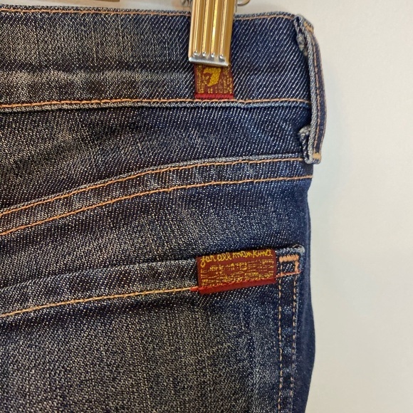 7 for all Mankind low rise ankle zip jeans - Picture 6 of 8